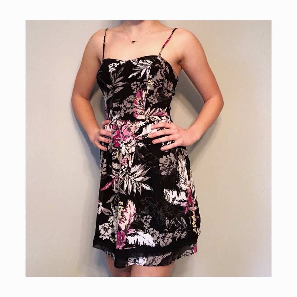 Floral printed dress